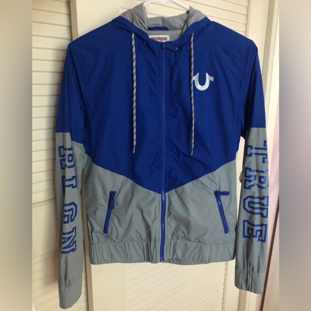 Blue/GreyTrue Religion Windbreaker